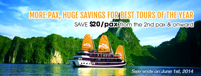 Promotion May from CheapAsiaTours.com Best Vietnam Package Tour-banner inside