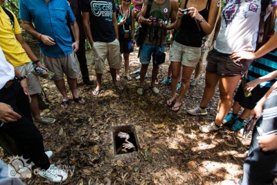 Entrance and Exit at Cu Chi Tunnels - Cu Chi Tunnels Tour