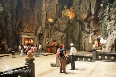 Inside Marble Mountain - Danang Tour
