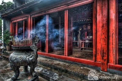 Inside Ngoc Son Temple - Hanoi Tour Package
