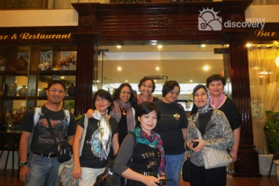 Our clients on first Vietnam trip