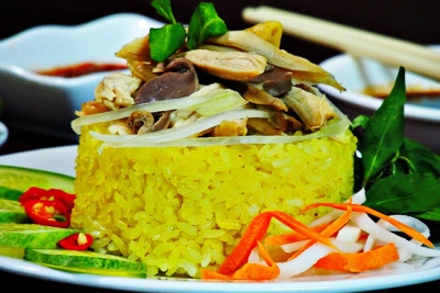 Chicken rice Com Ga Hoi An - Hoi An food tour