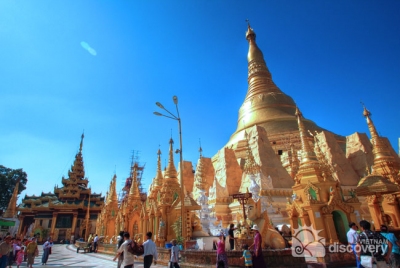 Shwedagon Pagoda in charming Yangon City - Myanmar Tour