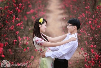 A couple preparing for their wedding - Vietnam Culture- Vietnam travel
