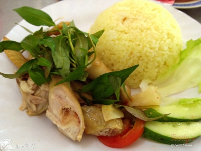 Tam Ky rice with chicken - Vietnam central tour