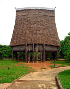 Ethnic house at Ethnology Museum - Things to do in Hanoi at weekends